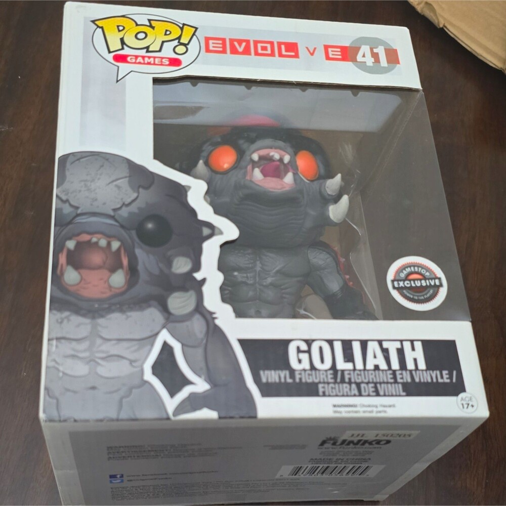 Funko Pop! Games Evolve Goliath Vinyl Figure #41 Exclusive 2014